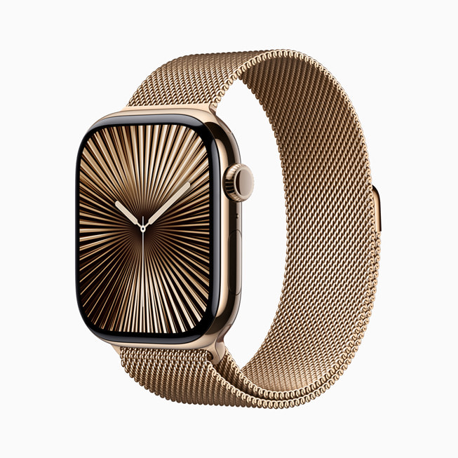 Apple Watch Series 10 Titanium case - Gold