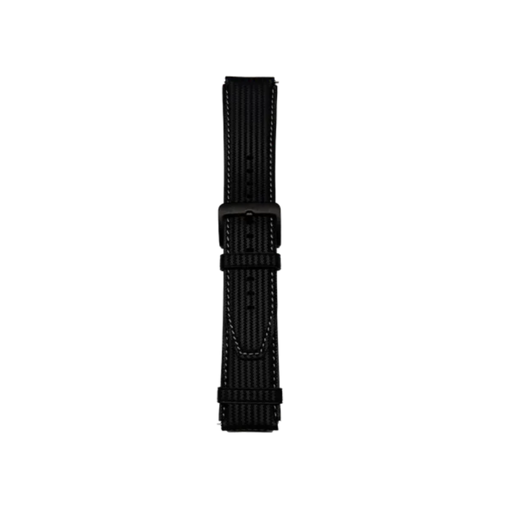 oraimo Watch Strap 34 Cow Leather Carbon Fiber Pattern Watch Strap