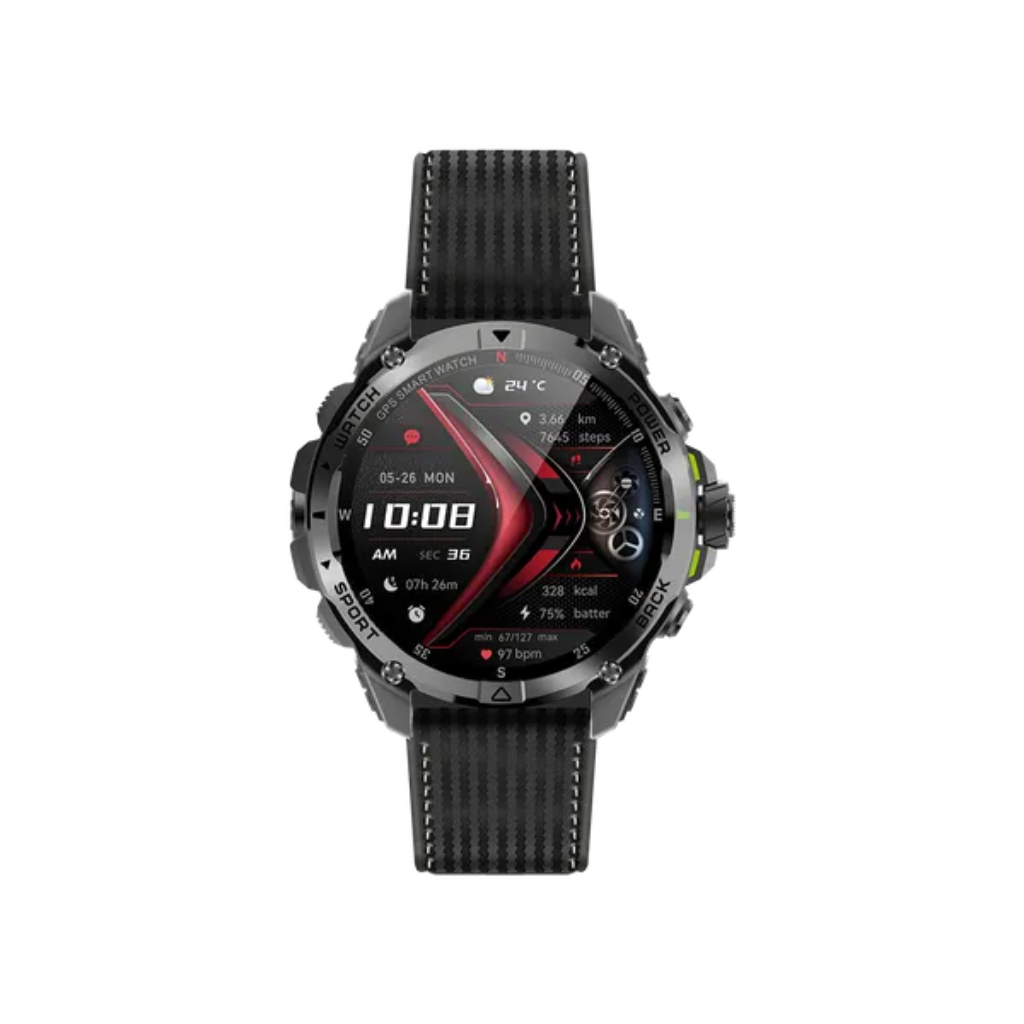 oraimo Watch GT 1.43" AMOLED 3ATM GPS Smart Watch with 2 Replaceable Straps